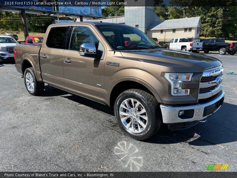 Caribou / Medium Light Camel 2016 Ford F150 Lariat SuperCrew 4x4