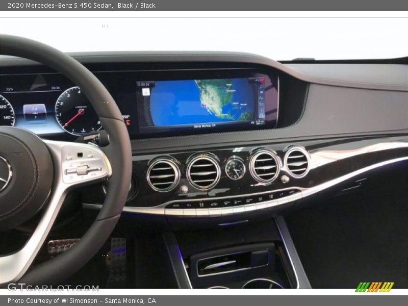 Black / Black 2020 Mercedes-Benz S 450 Sedan