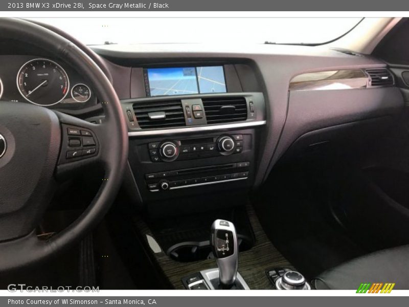 Space Gray Metallic / Black 2013 BMW X3 xDrive 28i