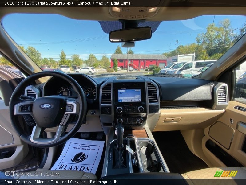 Caribou / Medium Light Camel 2016 Ford F150 Lariat SuperCrew 4x4