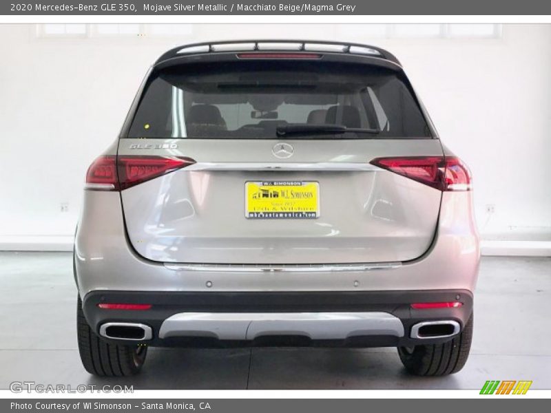 Mojave Silver Metallic / Macchiato Beige/Magma Grey 2020 Mercedes-Benz GLE 350