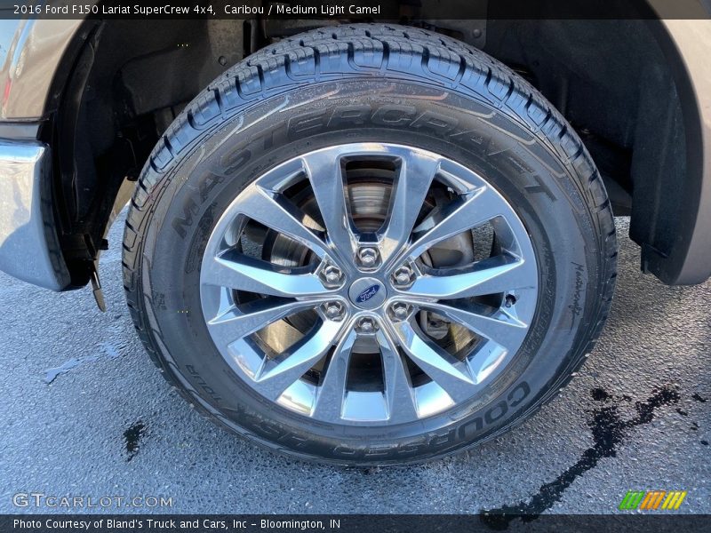 Caribou / Medium Light Camel 2016 Ford F150 Lariat SuperCrew 4x4