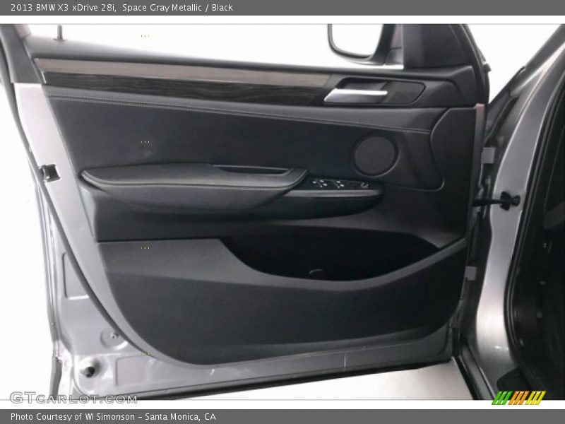 Space Gray Metallic / Black 2013 BMW X3 xDrive 28i