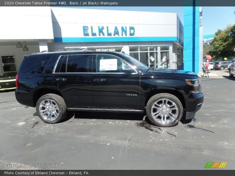 Black / Jet Black/­Mahogany 2020 Chevrolet Tahoe Premier 4WD