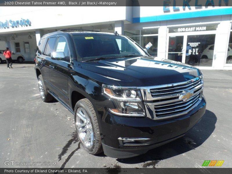 Black / Jet Black/­Mahogany 2020 Chevrolet Tahoe Premier 4WD