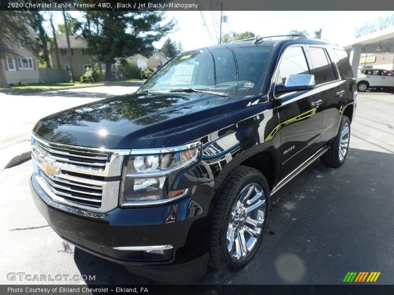 Black / Jet Black/­Mahogany 2020 Chevrolet Tahoe Premier 4WD