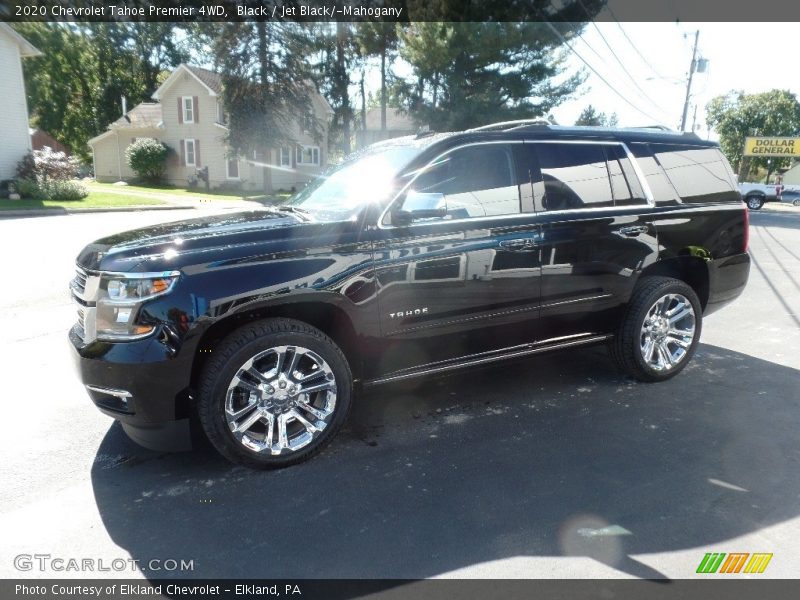 Black / Jet Black/­Mahogany 2020 Chevrolet Tahoe Premier 4WD