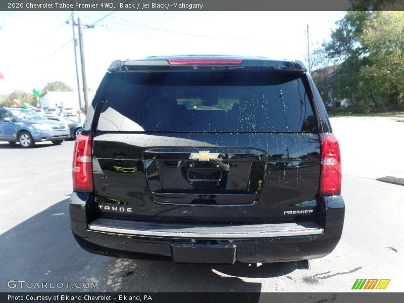 Black / Jet Black/­Mahogany 2020 Chevrolet Tahoe Premier 4WD