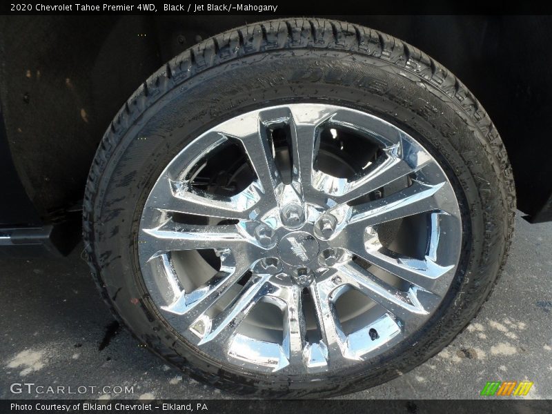 Black / Jet Black/­Mahogany 2020 Chevrolet Tahoe Premier 4WD