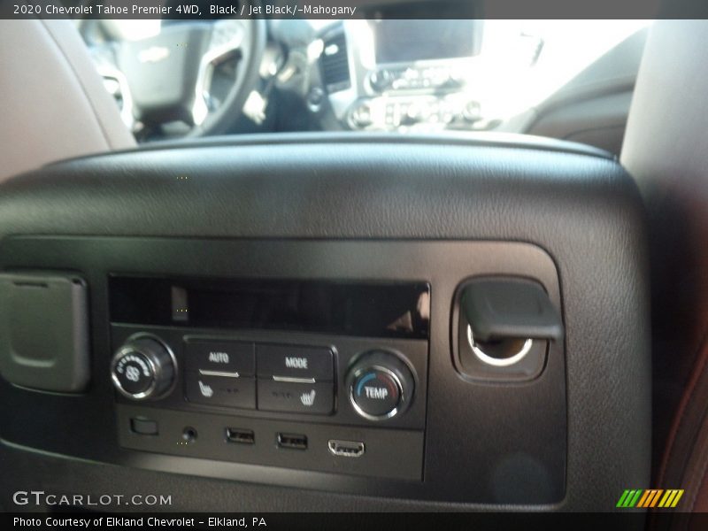 Black / Jet Black/­Mahogany 2020 Chevrolet Tahoe Premier 4WD