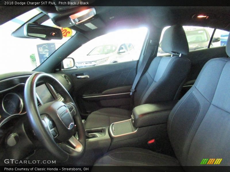 Pitch Black / Black 2018 Dodge Charger SXT Plus