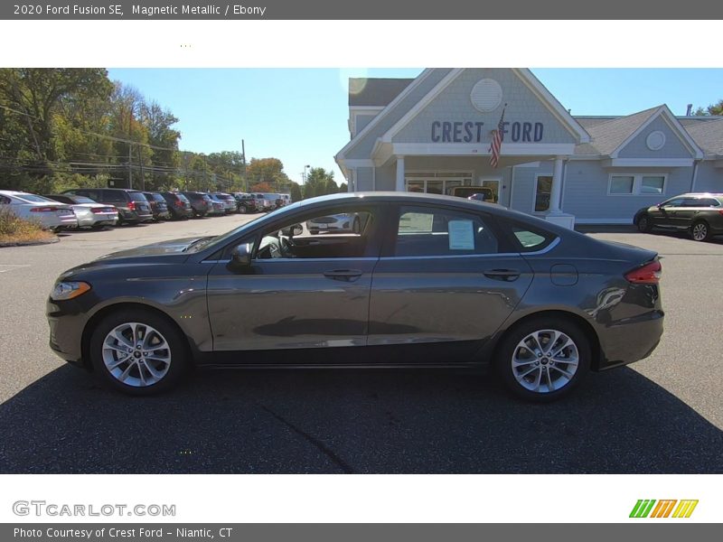 Magnetic Metallic / Ebony 2020 Ford Fusion SE