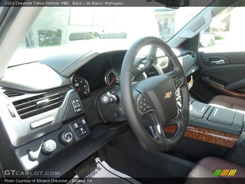 Black / Jet Black/­Mahogany 2020 Chevrolet Tahoe Premier 4WD