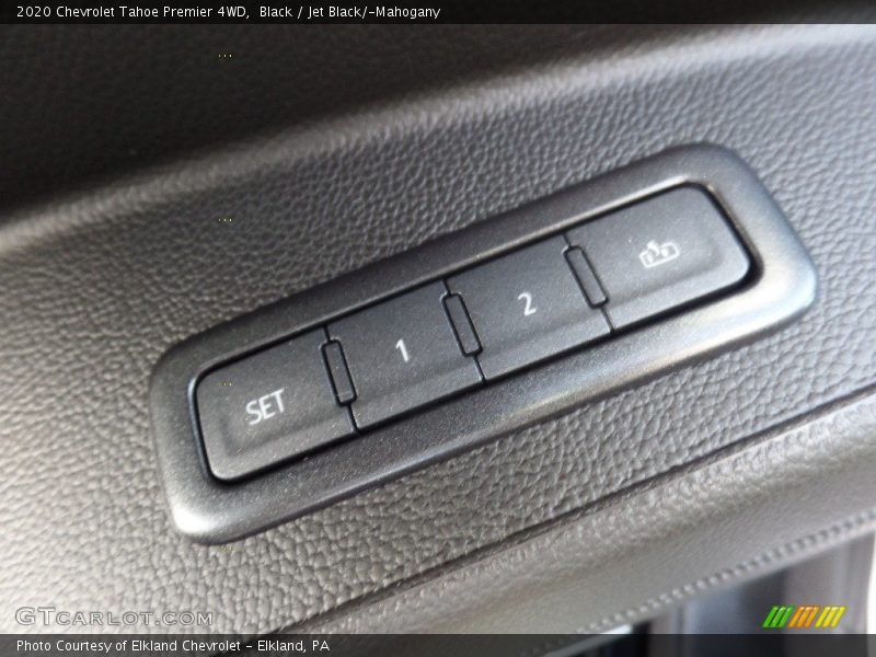 Black / Jet Black/­Mahogany 2020 Chevrolet Tahoe Premier 4WD