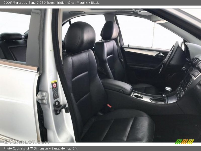 Iridium Silver Metallic / Black 2006 Mercedes-Benz C 230 Sport