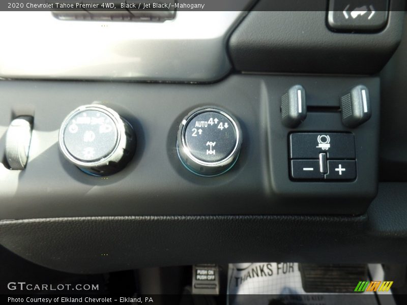 Black / Jet Black/­Mahogany 2020 Chevrolet Tahoe Premier 4WD