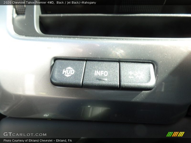 Black / Jet Black/­Mahogany 2020 Chevrolet Tahoe Premier 4WD