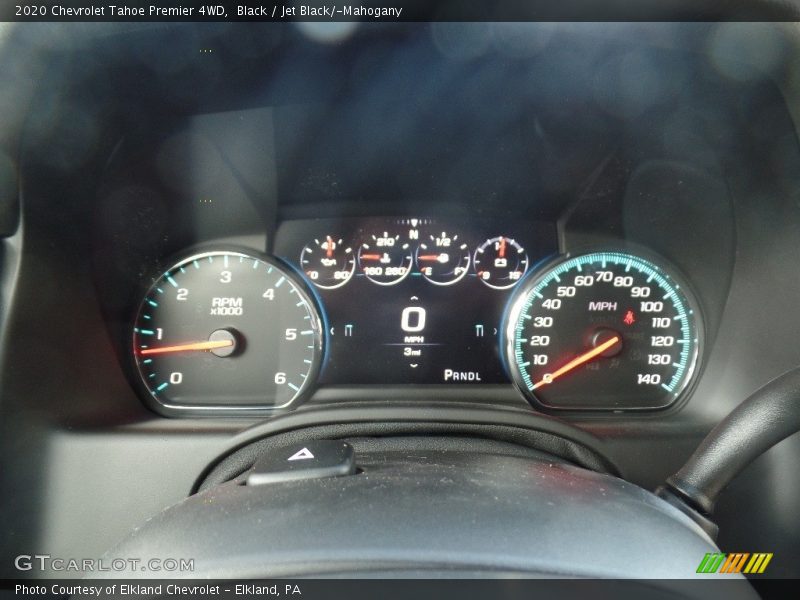 Black / Jet Black/­Mahogany 2020 Chevrolet Tahoe Premier 4WD