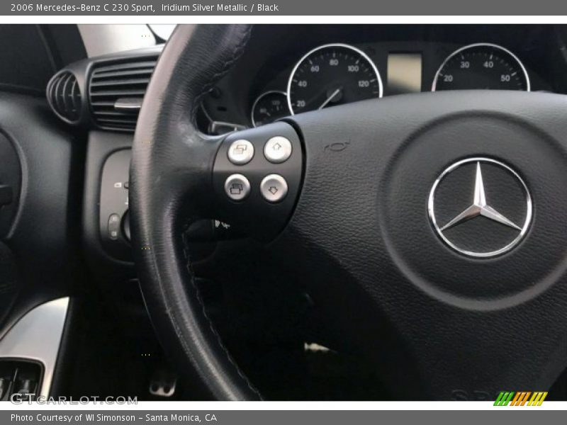 Iridium Silver Metallic / Black 2006 Mercedes-Benz C 230 Sport