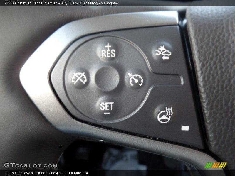 Black / Jet Black/­Mahogany 2020 Chevrolet Tahoe Premier 4WD