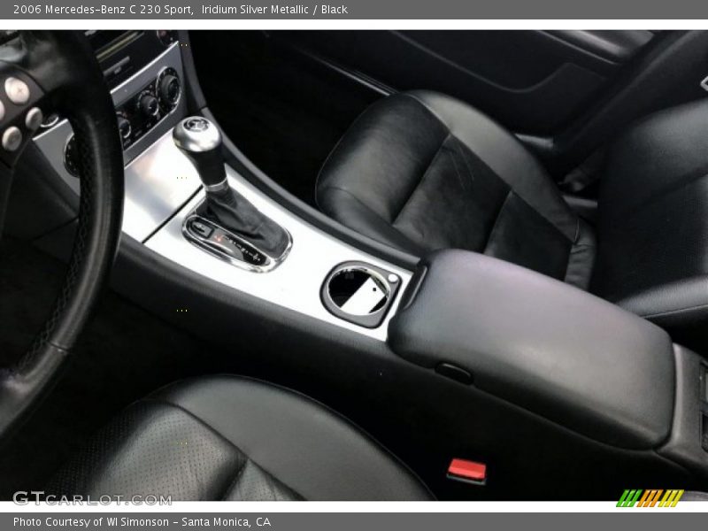 Iridium Silver Metallic / Black 2006 Mercedes-Benz C 230 Sport