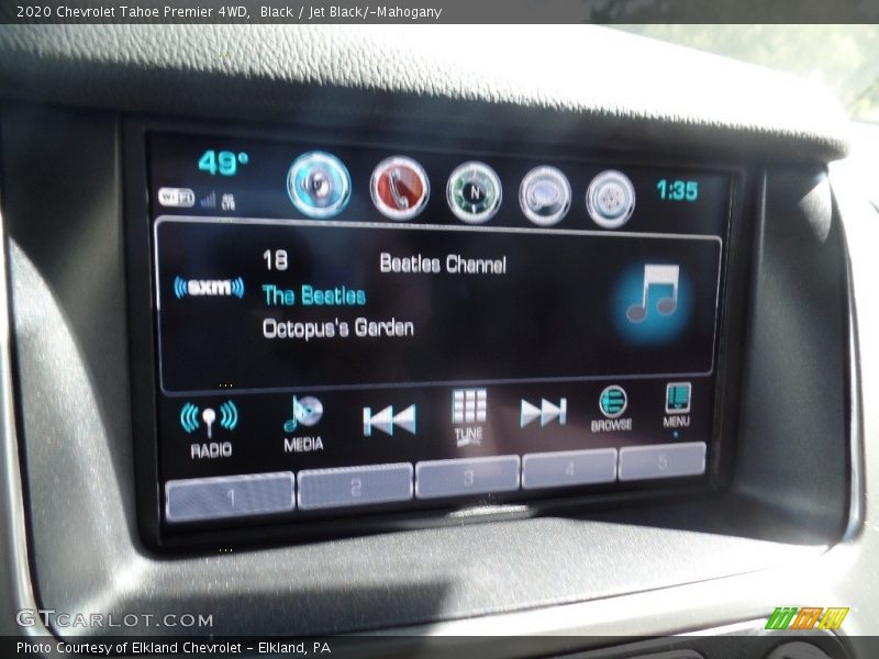 Black / Jet Black/­Mahogany 2020 Chevrolet Tahoe Premier 4WD
