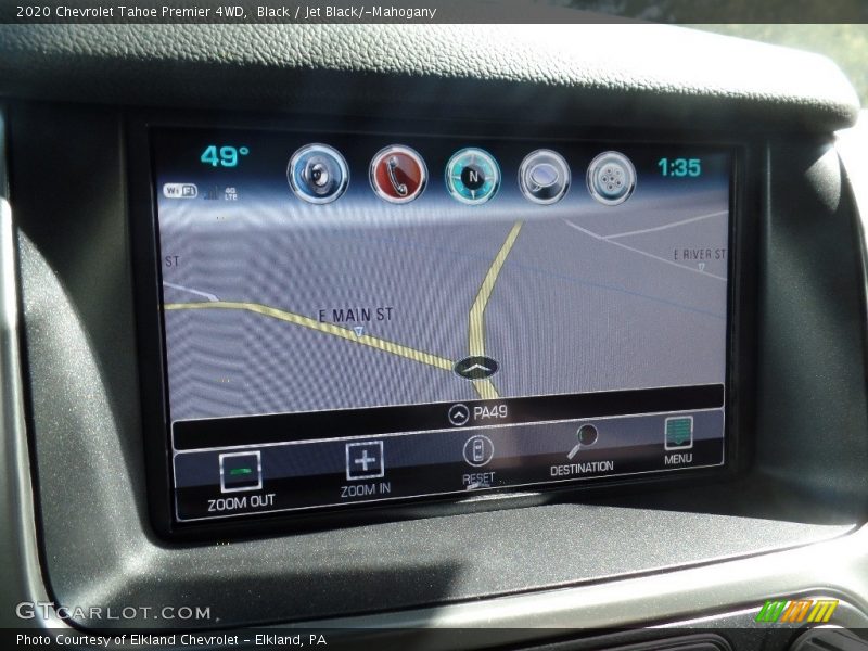 Black / Jet Black/­Mahogany 2020 Chevrolet Tahoe Premier 4WD