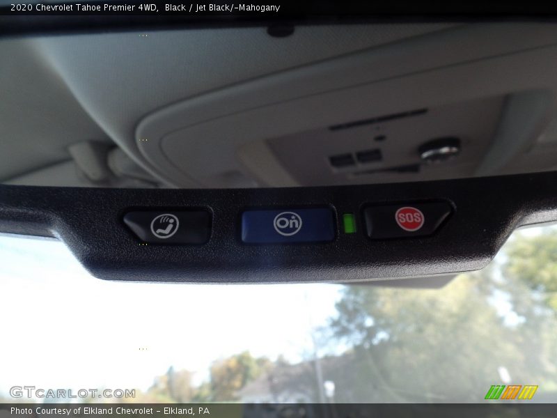 Black / Jet Black/­Mahogany 2020 Chevrolet Tahoe Premier 4WD