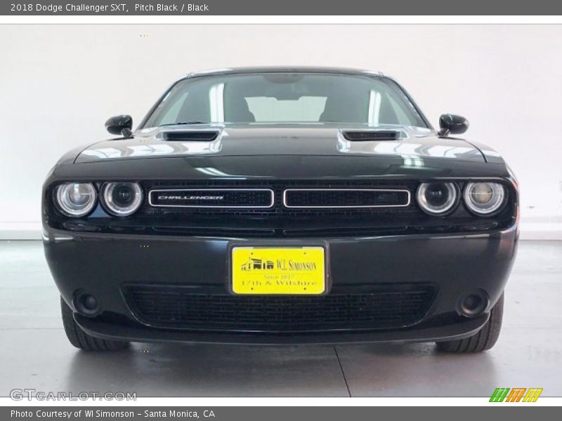 Pitch Black / Black 2018 Dodge Challenger SXT