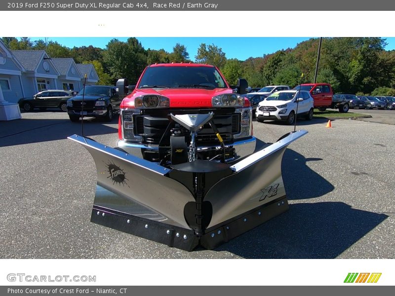 Race Red / Earth Gray 2019 Ford F250 Super Duty XL Regular Cab 4x4