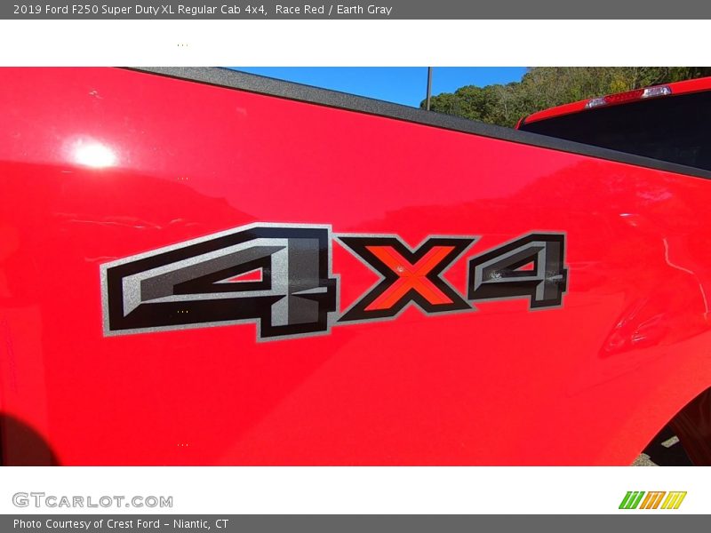 Race Red / Earth Gray 2019 Ford F250 Super Duty XL Regular Cab 4x4