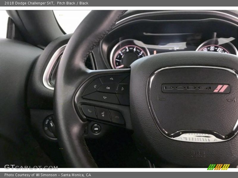 Pitch Black / Black 2018 Dodge Challenger SXT