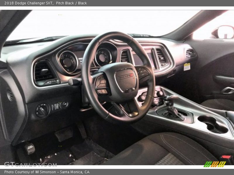 Pitch Black / Black 2018 Dodge Challenger SXT