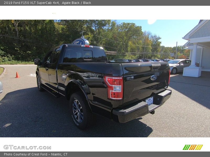 Agate Black / Black 2019 Ford F150 XLT SuperCab 4x4