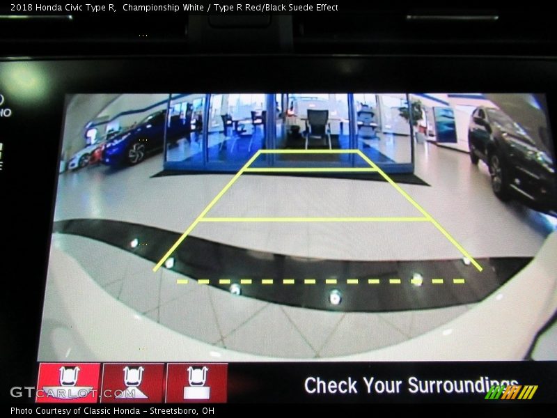 Championship White / Type R Red/Black Suede Effect 2018 Honda Civic Type R