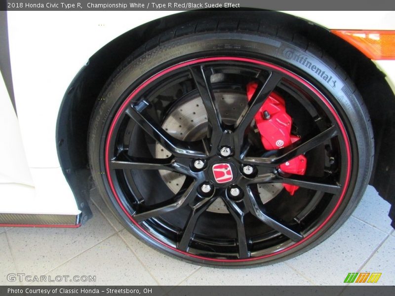 Championship White / Type R Red/Black Suede Effect 2018 Honda Civic Type R