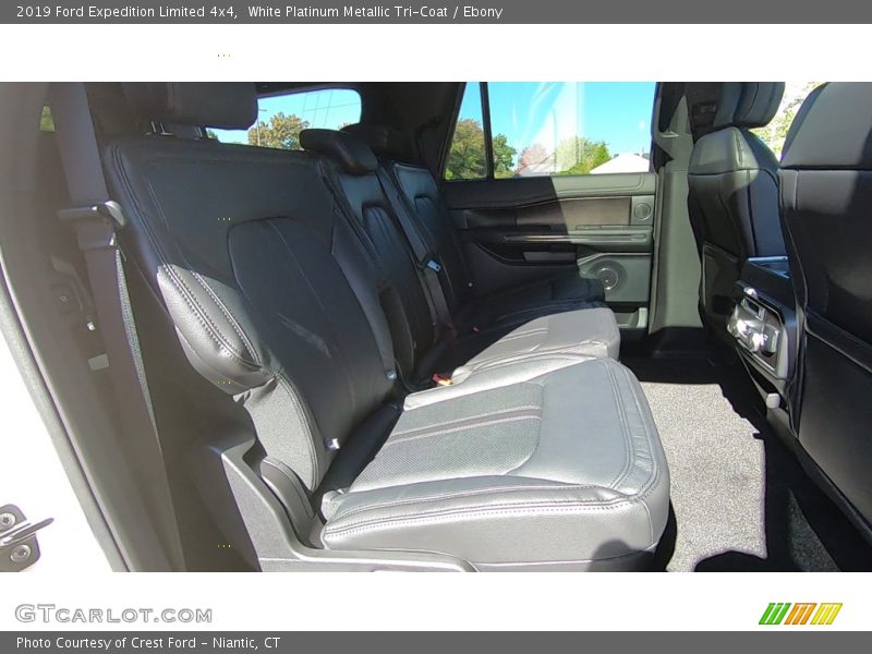 White Platinum Metallic Tri-Coat / Ebony 2019 Ford Expedition Limited 4x4