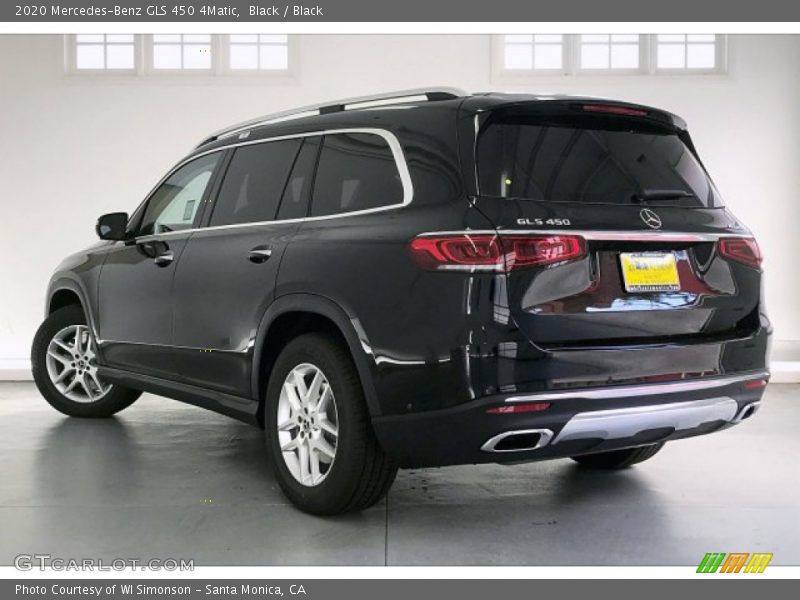 Black / Black 2020 Mercedes-Benz GLS 450 4Matic