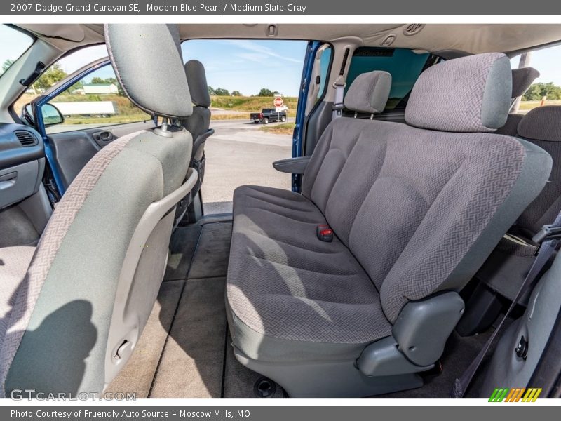 Modern Blue Pearl / Medium Slate Gray 2007 Dodge Grand Caravan SE