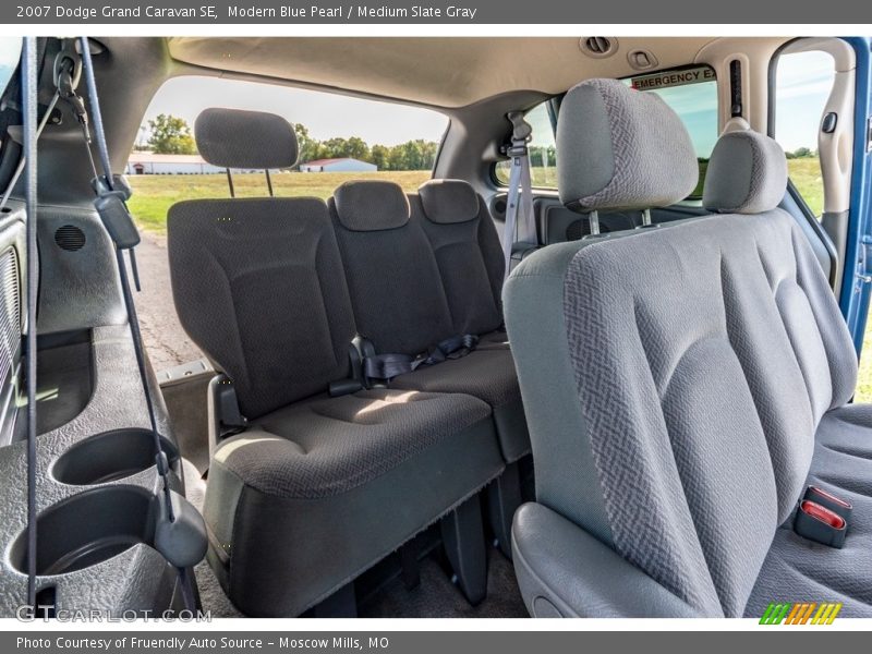 Modern Blue Pearl / Medium Slate Gray 2007 Dodge Grand Caravan SE