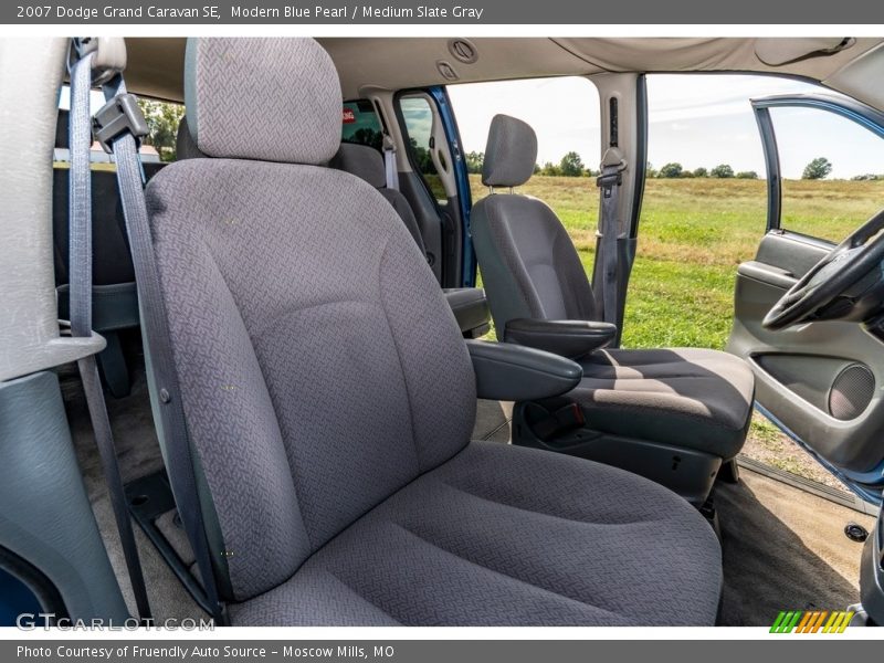 Modern Blue Pearl / Medium Slate Gray 2007 Dodge Grand Caravan SE