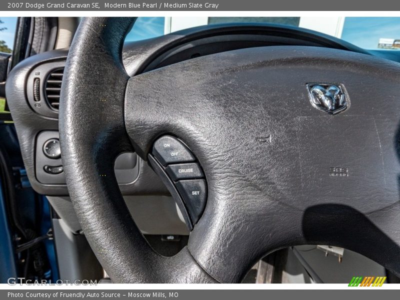 Modern Blue Pearl / Medium Slate Gray 2007 Dodge Grand Caravan SE
