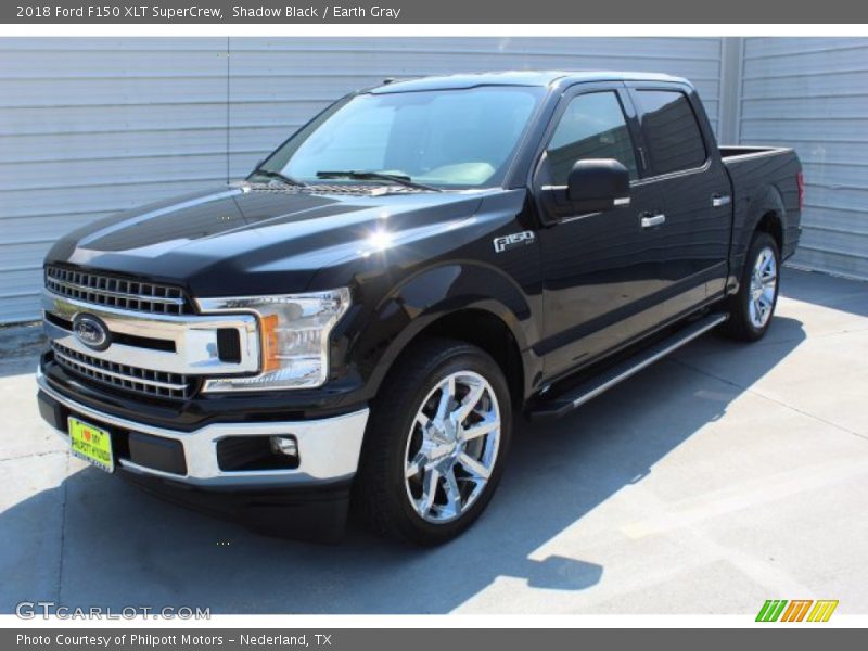 Shadow Black / Earth Gray 2018 Ford F150 XLT SuperCrew