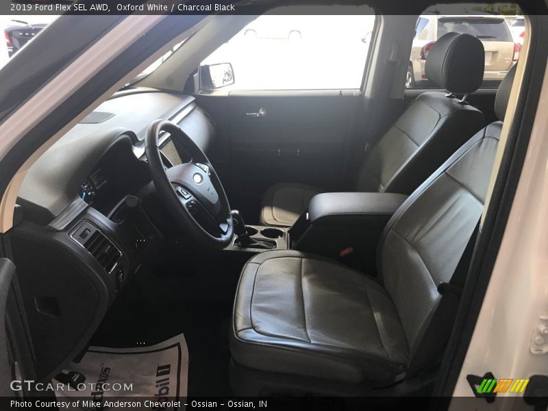 Oxford White / Charcoal Black 2019 Ford Flex SEL AWD