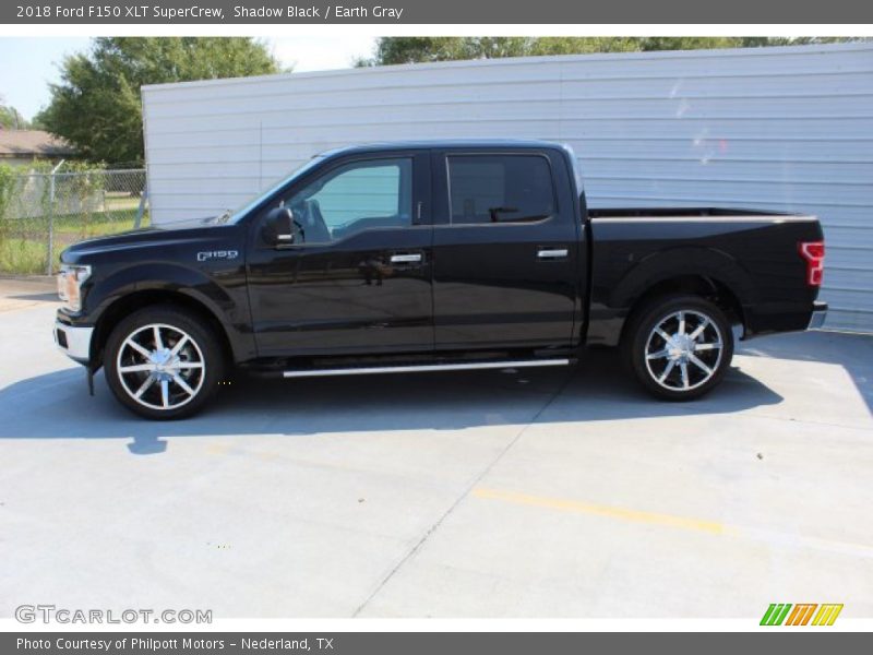 Shadow Black / Earth Gray 2018 Ford F150 XLT SuperCrew