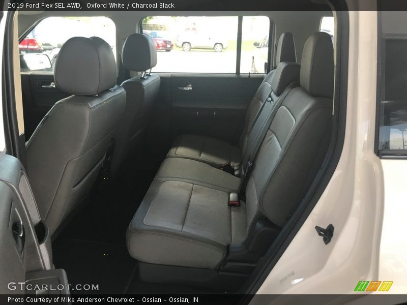 Oxford White / Charcoal Black 2019 Ford Flex SEL AWD