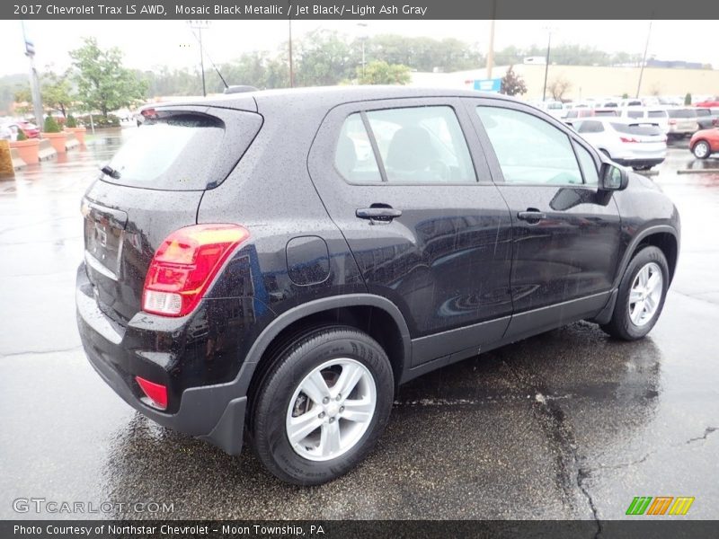 Mosaic Black Metallic / Jet Black/­Light Ash Gray 2017 Chevrolet Trax LS AWD