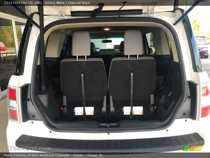 Oxford White / Charcoal Black 2019 Ford Flex SEL AWD