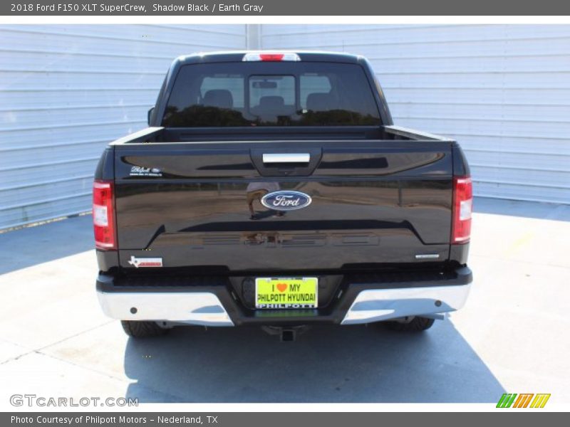 Shadow Black / Earth Gray 2018 Ford F150 XLT SuperCrew
