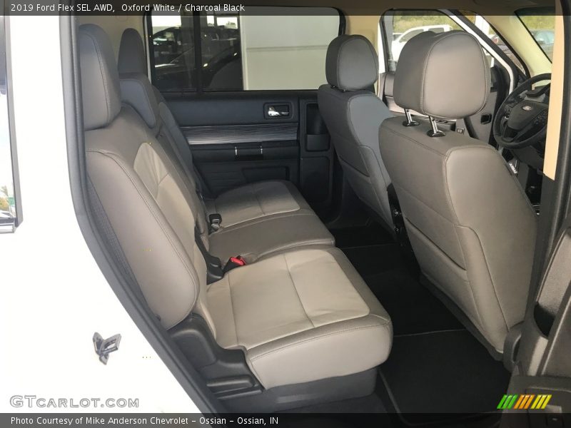Oxford White / Charcoal Black 2019 Ford Flex SEL AWD